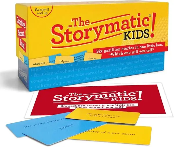 Storymatic Kids storytelling cards on Amazon preview