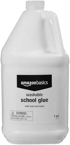 Large bottle of white school glue