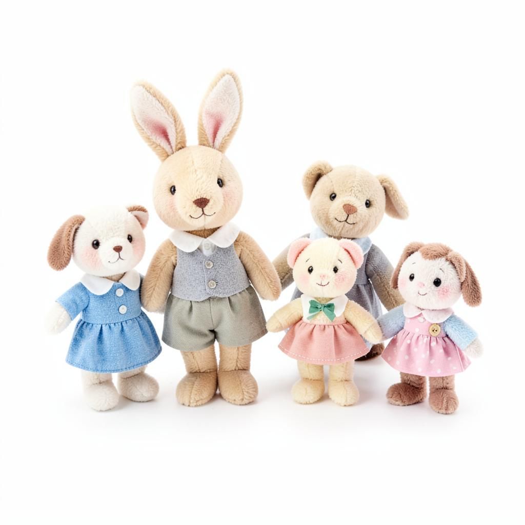Calico Critters family set