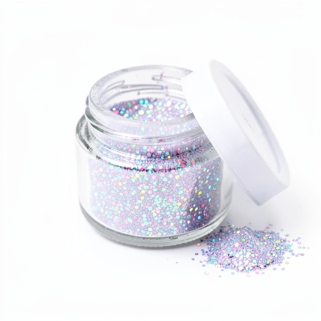 Fairy dust glitter jar
