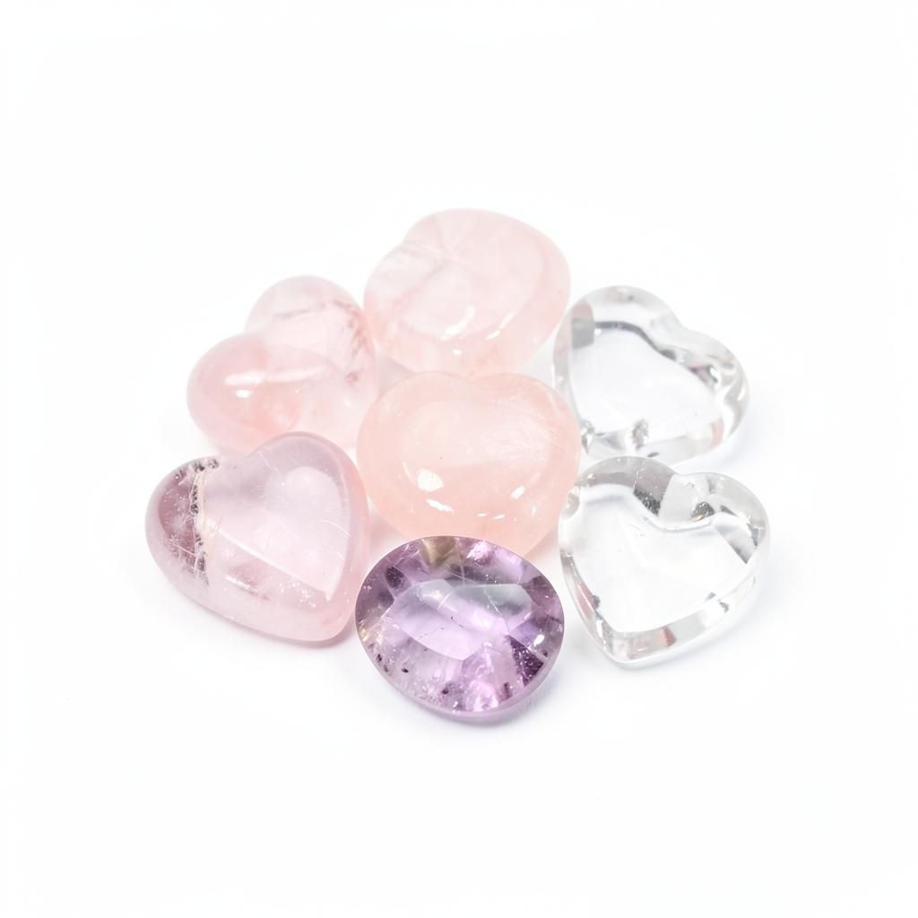 Gemstone hearts