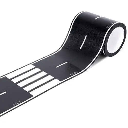 Road-patterned washi tape