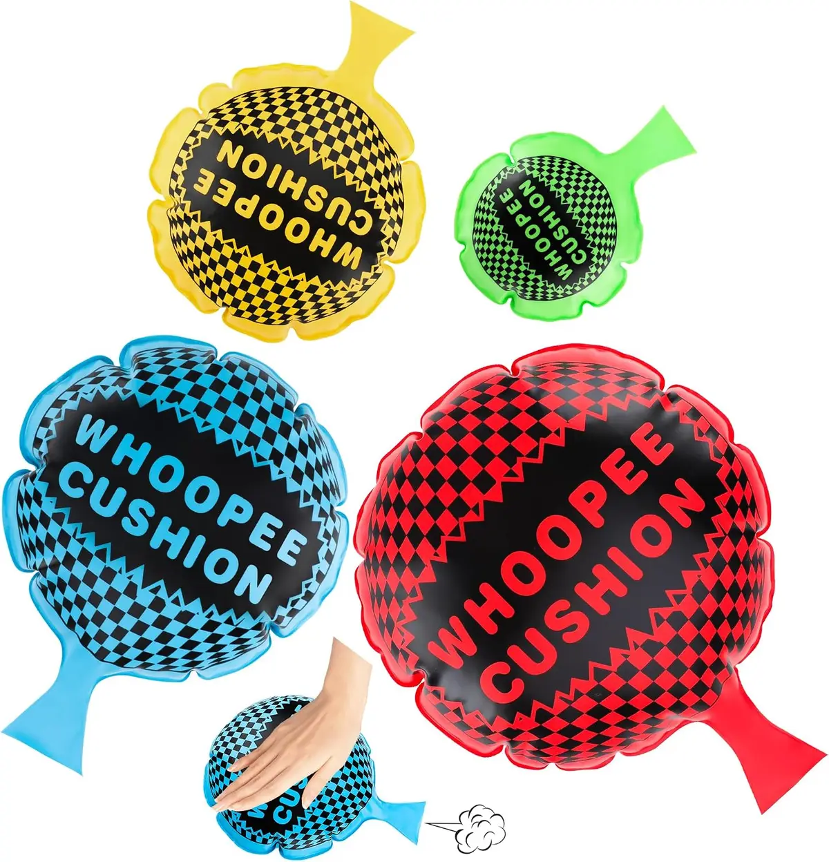 Whoopee cushions