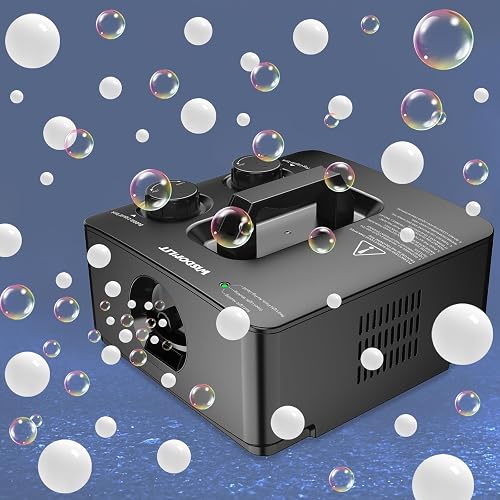 Smoke bubble machine