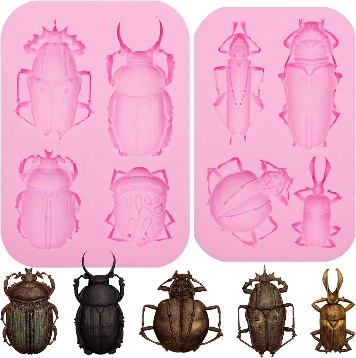 Silicone bug mould