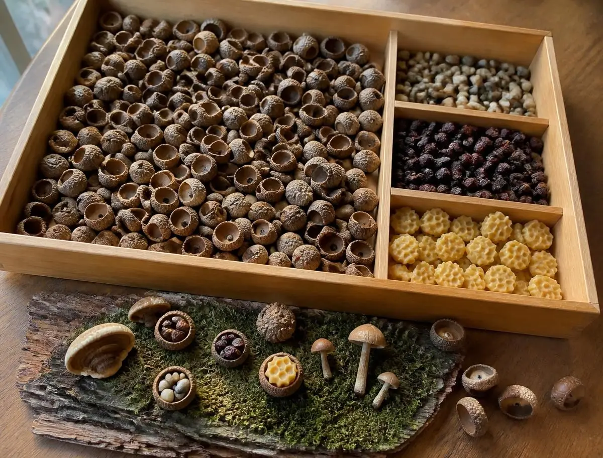 Acorn Cap Tinker Tray