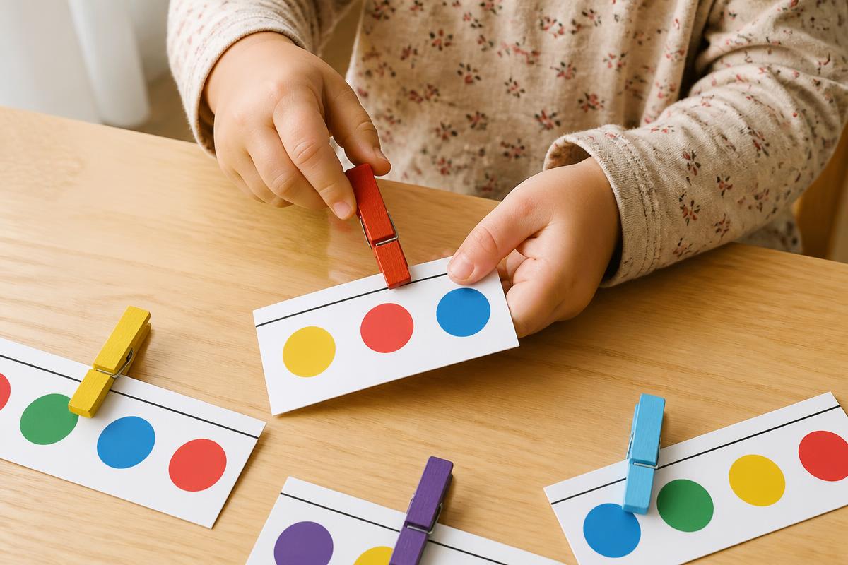 The pinch. This is the pencil grip, disguised as a game.