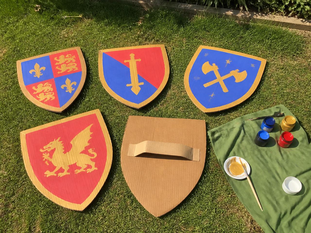 Cut the shields a week ahead. It is the only slow part.