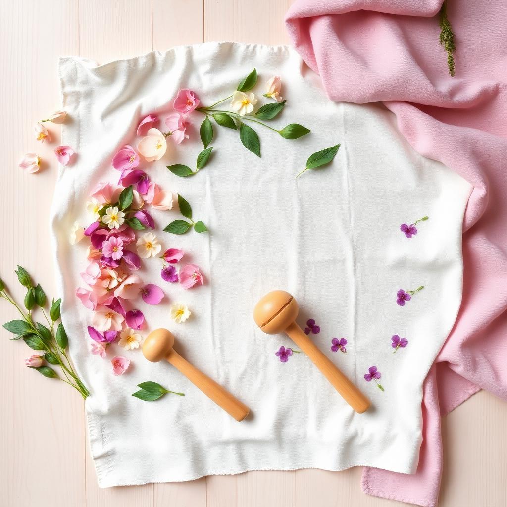 Flower & Leaf Pounding Prints