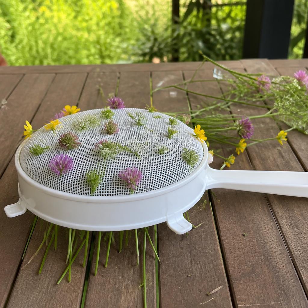 Flower Sieve Weaving Basket