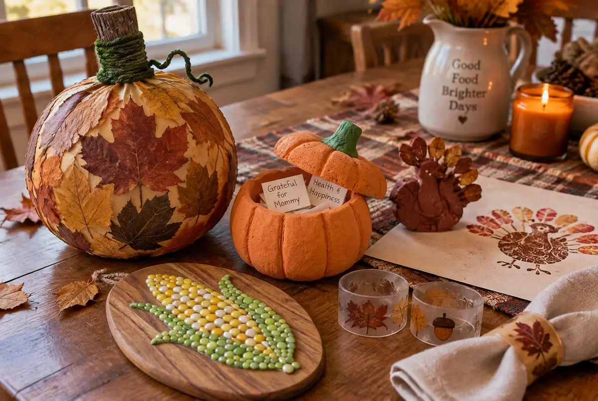 5 Thanksgiving Crafts We Love Making Together