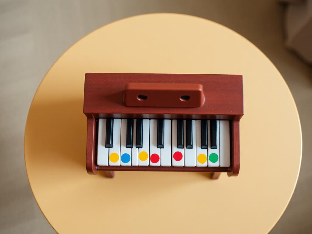 Coloured dots on four keys and the whole keyboard makes sense.