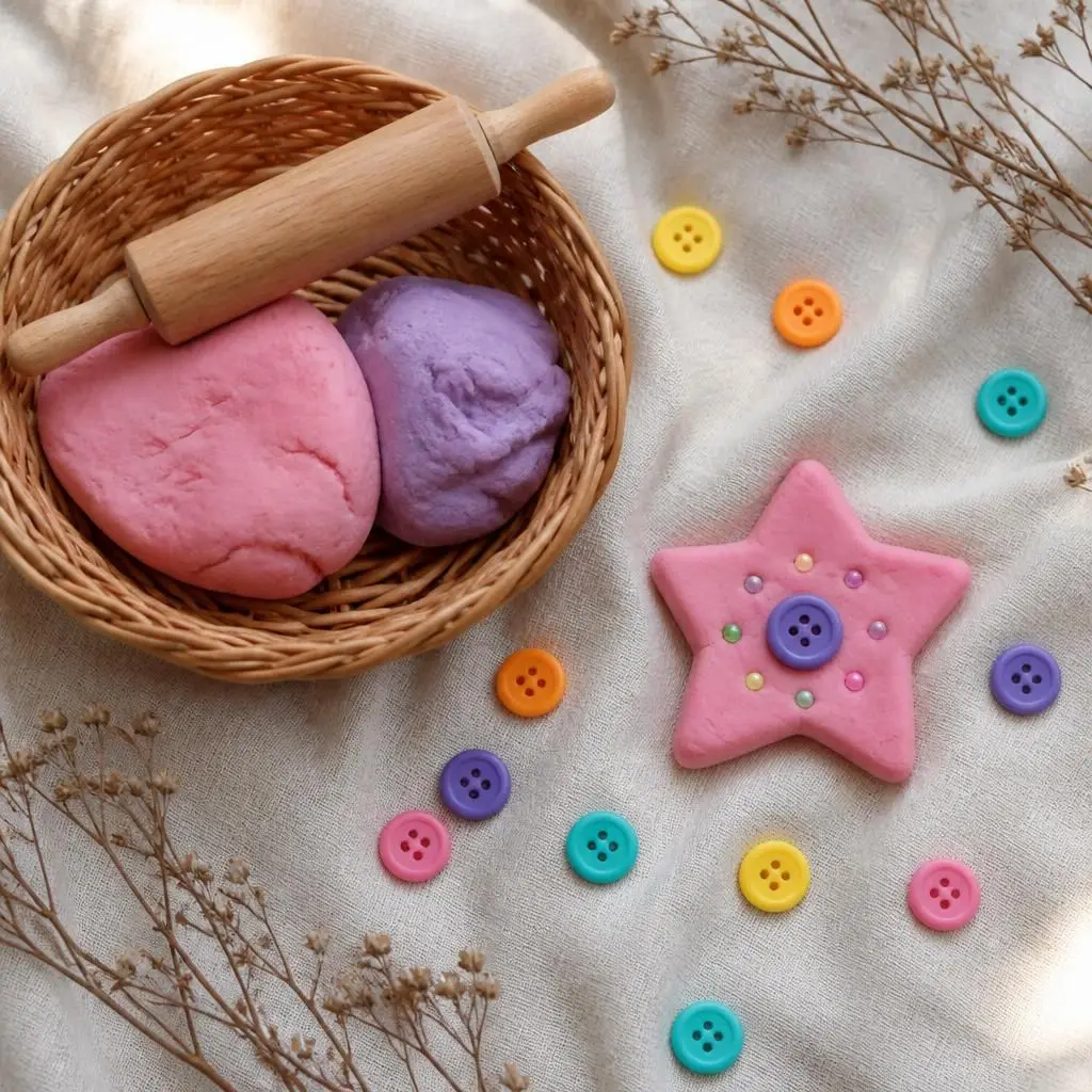 Playdough Invitation to Create
