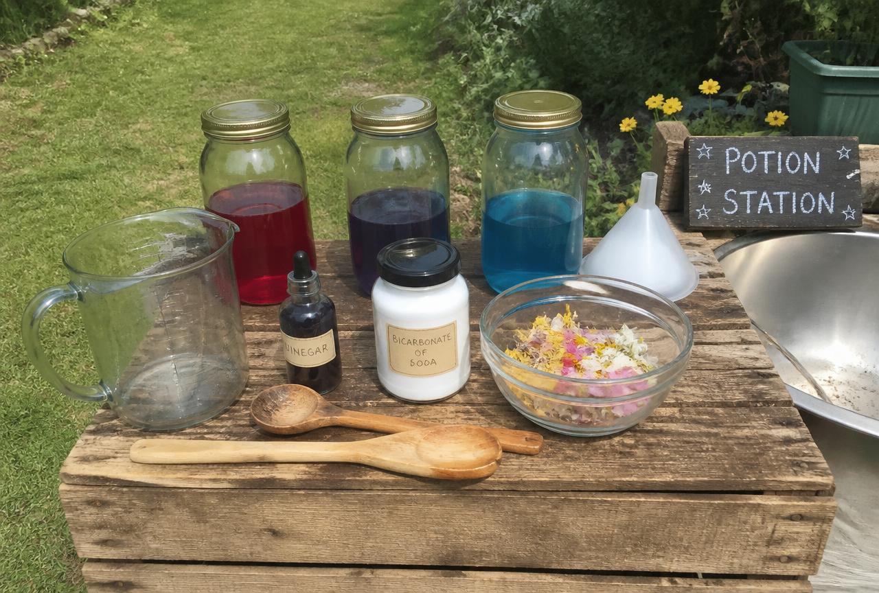 Mud Kitchen Potion Lab