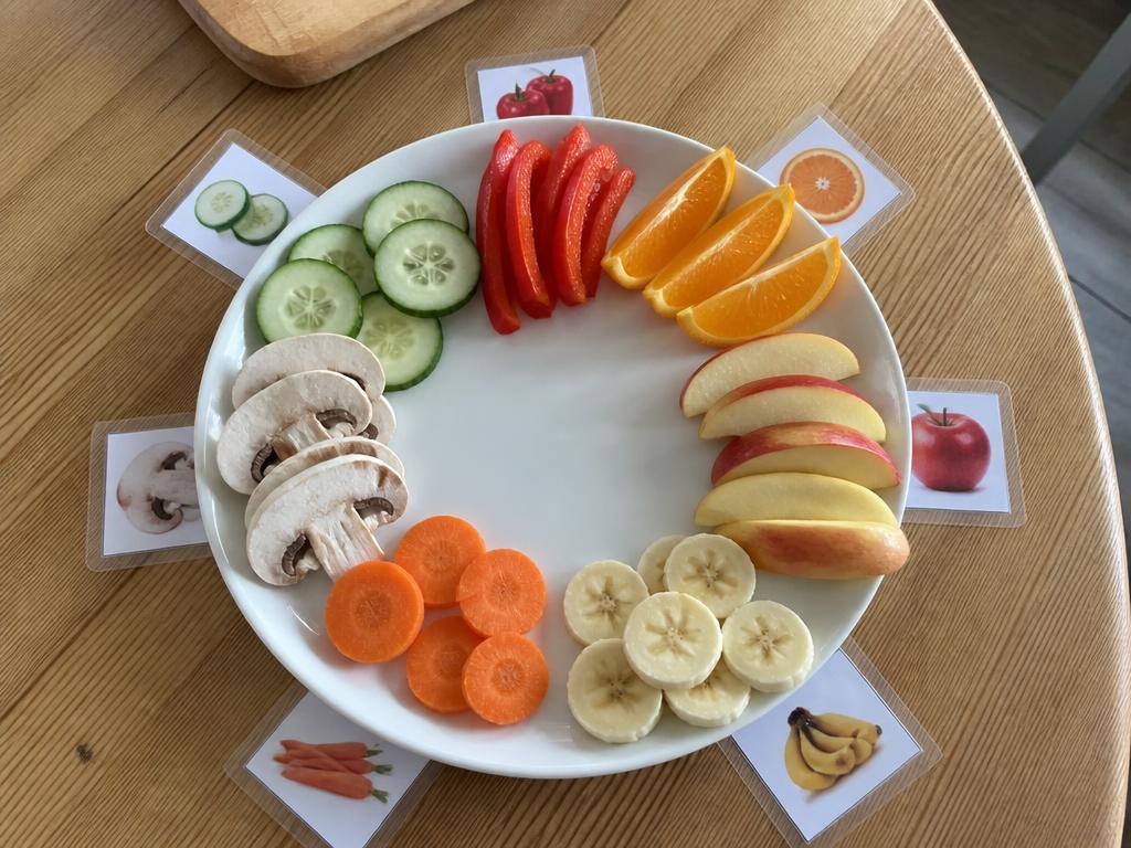 The experiment becomes the snack plate.