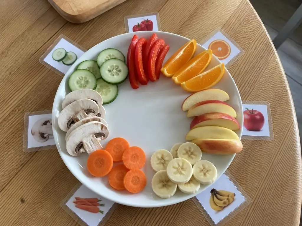 The experiment becomes the snack plate.