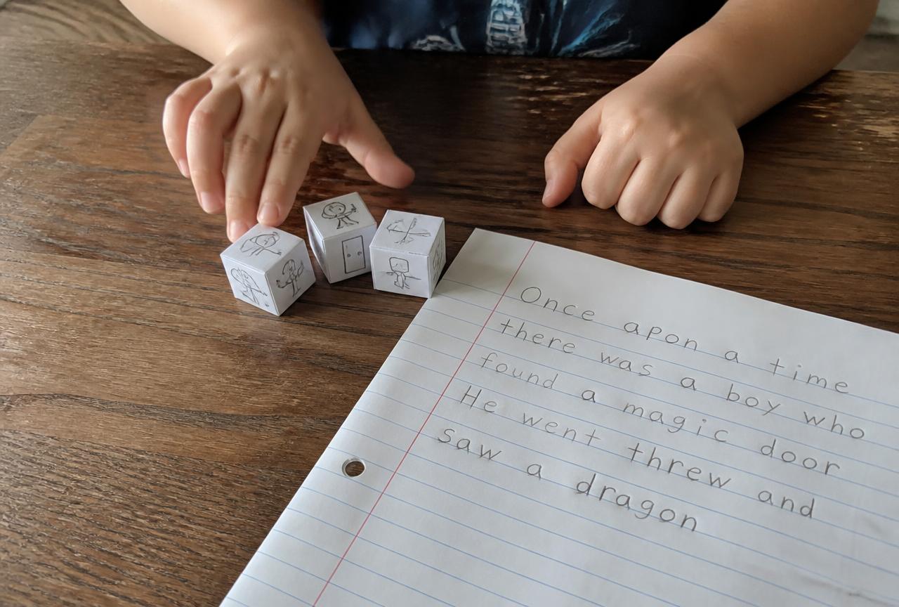 Folding the tabs - hold each one for a slow count of ten.